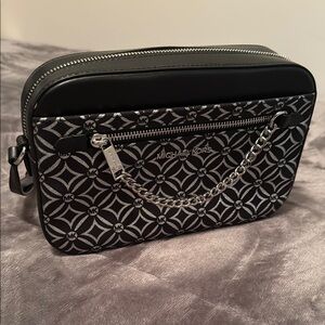 Michael Kors Black and Silver Women's Bag NWOT